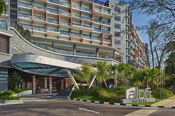 View of the Aloft Pantai Tengah in Langkawi