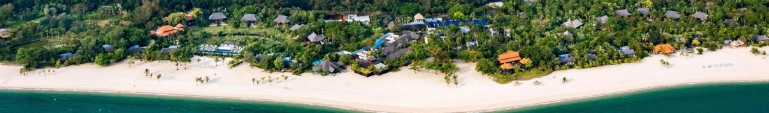 Aerial view of Langkawi Malaysia