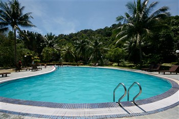 View of the Perhentian Island Resort in Perhentian Islands