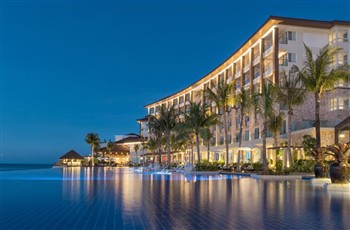View of the Dusit Thani Mactan Resort in Cebu