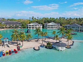 View of the Plantation Bay Resort and Spa in Cebu