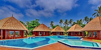 View of the Aureum Palace Hotel Resort Ngwe Saung in Myanmar