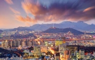 Image of typical South Korean beach