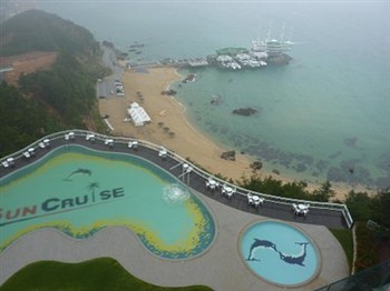 View of the Sun Cruise Hotel and Condo in Gangneung