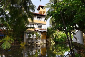 View of the LandD Lodge in Hikkaduwa