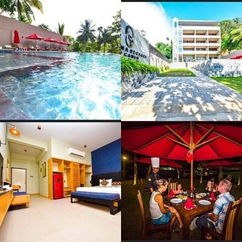 View of the Ballena Regency in Mirissa