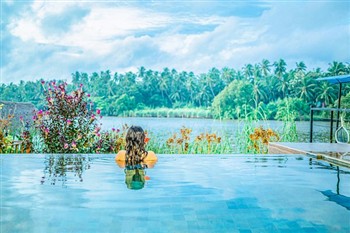 View of the Waterland in Negombo