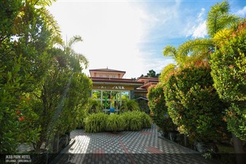 View of the Jkab Park Hotel in Trincomalee