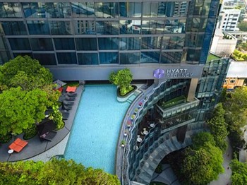 View of the Hyatt Regency Sukhumvit in Bangkok