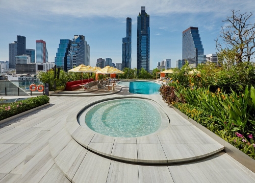 View of the The Standard in Bangkok