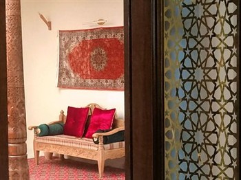 View of the Oasis Al Khiva in Uzbekistan