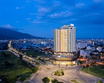 View of the Alan Sea Hotel in Da Nang