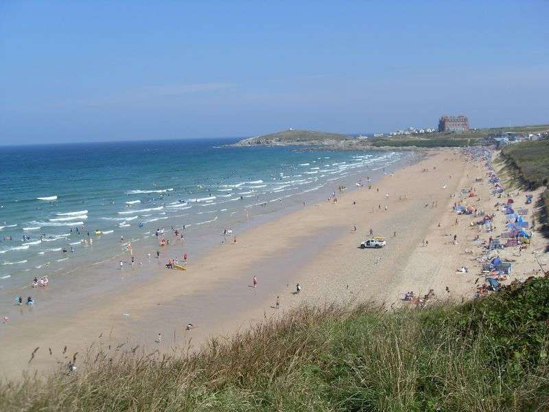 Travel images Fistral in Cornwall