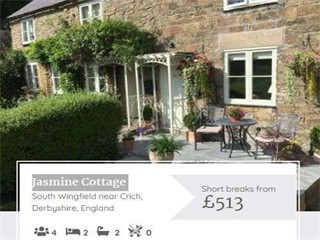 Jasmine Cottage South Wingfield Derbyshire