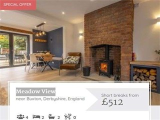 Meadow View Cottage Buxton Derbyshire
