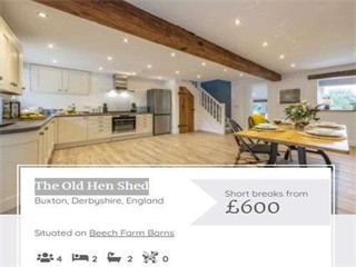 The Old Hen Shed Buxton Derbyshire