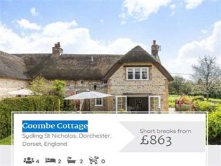Coombe Cottage Sydling St Nicholas Dorset