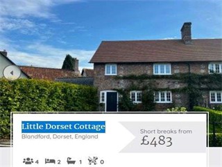 Little Dorset Cottage Blandford Dorset