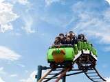 Oakwood Theme Park Small Roller Coaster