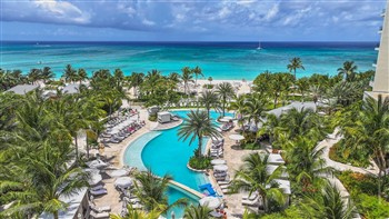 View of the Kimpton Seafire Resort in Grand Cayman