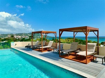View of the Comfort Inn and Suites in Tobago