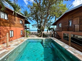 View of the Mt. Plaisir Estate Hotel in Trinidad