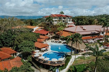 View of the Parador Nature Spa Resort in Costa Rica
