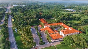 View of the Quality Hotel Real Aeropuerto in El Salvador