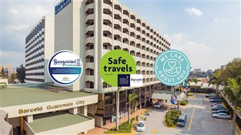 View of the Barcelo Hotel in Guatemala