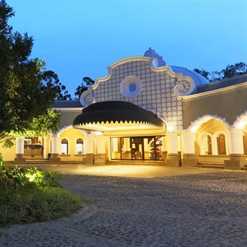 View of the Hilton City in Guatemala