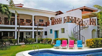 View of the HC Liri Hotel in Nicaragua