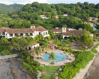 View of the Rancho Santana in Nicaragua