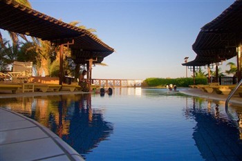 View of the Nesima Resort in Dahab