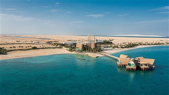View of the Tawila Island Resort in Hurghada