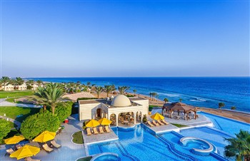 View of the Oberoi Resort Sahl Hasheesh in Hurghada