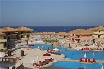 View of the Amarina Jannah Aqua Resort in Marsa Alam