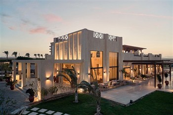 View of the True Beach Resort in Marsa Alam