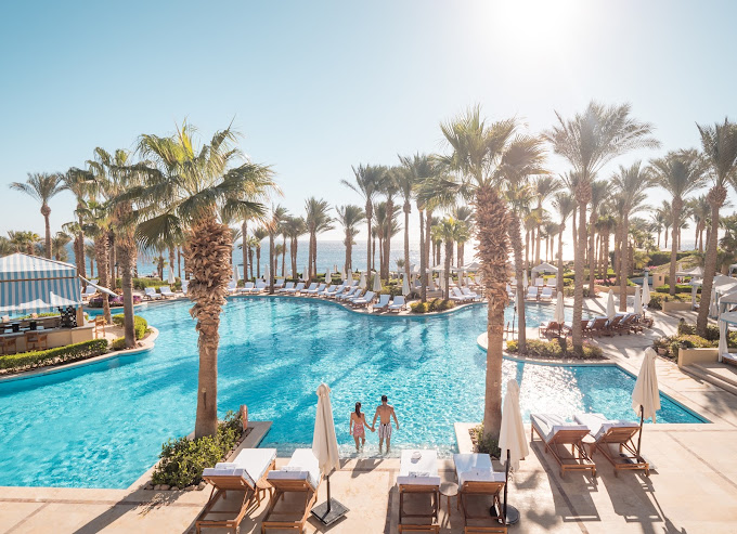 View of the Four Seasons Resort in Sharm El Sheikh