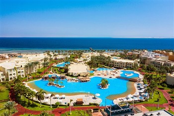 View of the Rixos Hotel Resort in Sharm El Sheikh