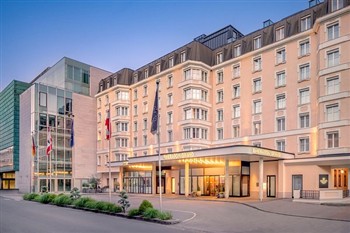 View of the Sheraton Grand in Salzburg