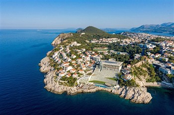 View of the Rixos Premium Dubrovnik in Croatia