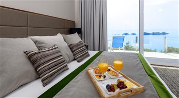 View of the Royal Hotel Ariston in Croatia