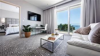 View of the Royal Palm Hotel in Croatia