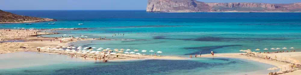 A beach in Crete