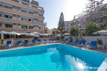 View of the San Remo Hotel in Larnaca