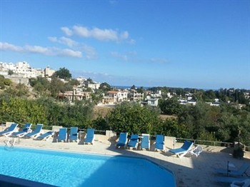 View of the Chrysafinia Hotel Apts. in Polis