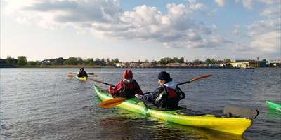 Kayaking in Pärnu