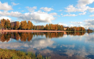 tartu canal and beach