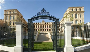 View of the InterContinental Hotel Dieu in Marseille