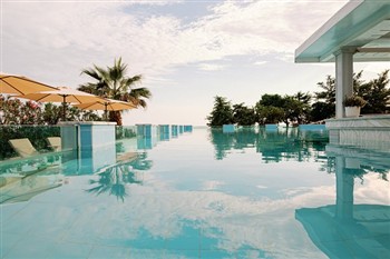 View of the Sandy Villas Resort in Corfu